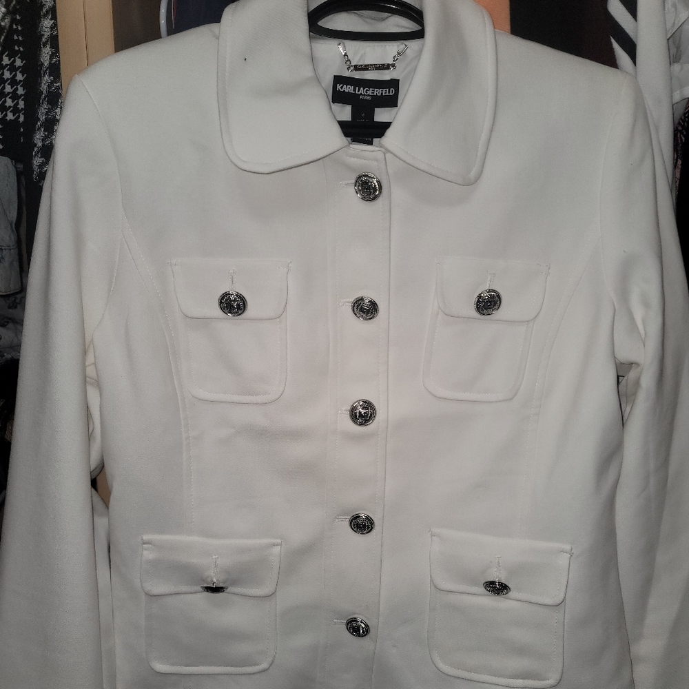 White Blazer